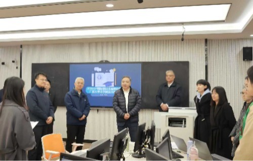 校长肖建庄带队到我院调研指导工作